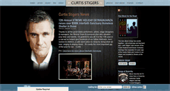 Desktop Screenshot of curtisstigers.com